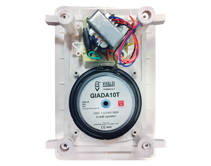 VIVALDI EN54DIFF 6W 100V WHITE